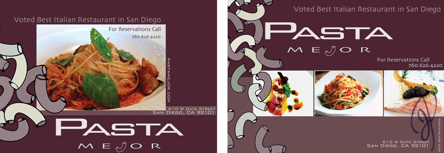 5x7 Restaurant Advertisements